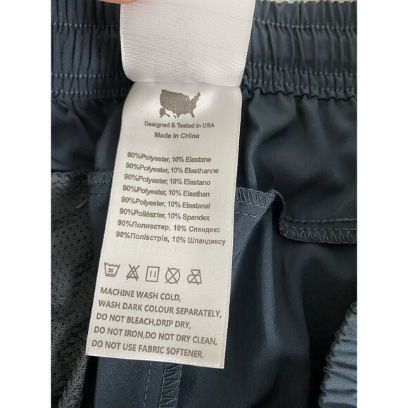 NORTHYARD Men's Running Shorts Size XL Quick Dry Dark Gray Beach Activewear - Picture 13 of 13